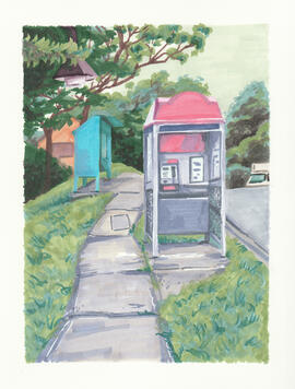 Telephone booth