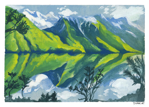 mountains